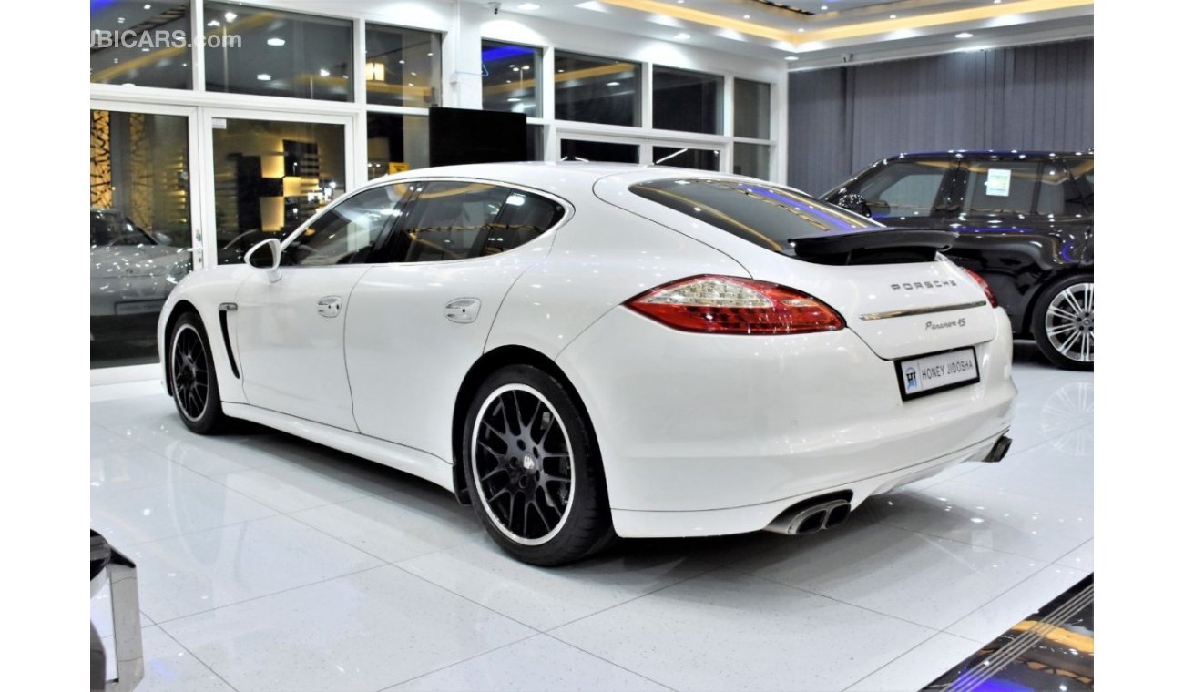 Porsche Panamera 4S EXCELLENT DEAL for our Porsche Panamera 4S ( 2011 Model ) in White Color GCC Specs