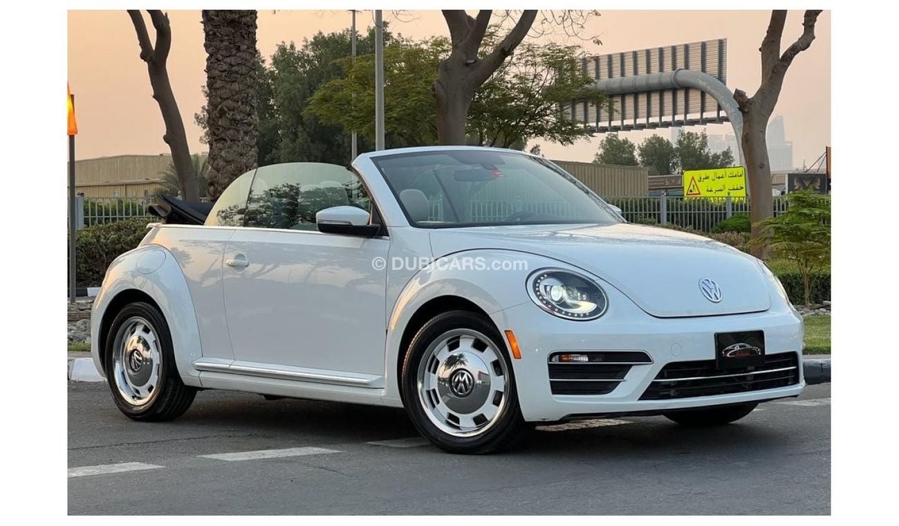 Volkswagen Beetle VOLKSWAGEN BEETLE TURBO 2018 IN LOW MILEAGE CONVERTABLE