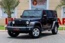 جيب رانجلر Jeep Wrangler Unlimited Sport  2018 GCC under Warranty with Flexible Down-Payment/ Flood Free.