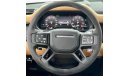 Land Rover Defender 2023 Land Rover Defender 110 P525 1 of 5 Zafrani Interior, Agency Warranty + Service Contract, GCC