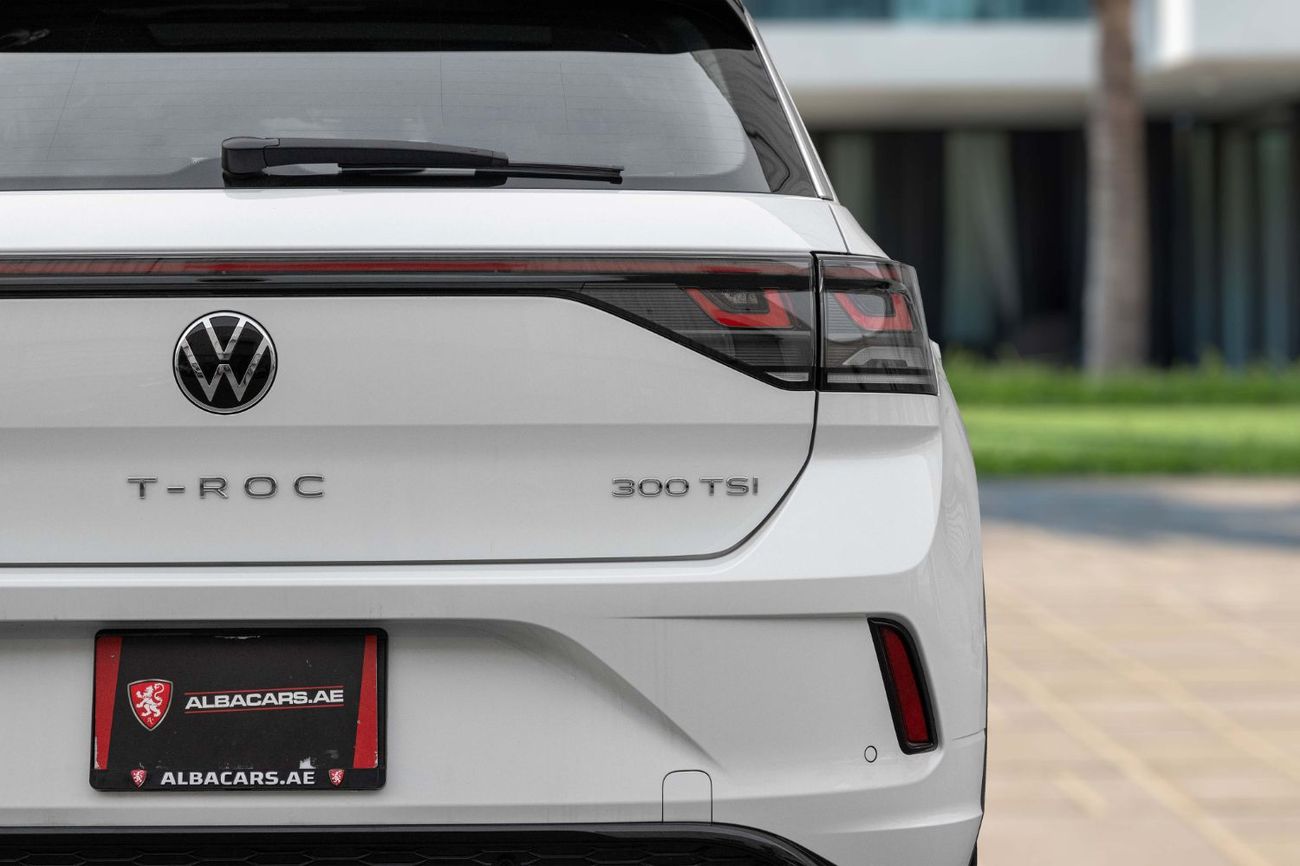 فولكس واجن T ROC 1,860 P.M  | 0% Downpayment | Volkwagen T-Roc R-Line Brand New!