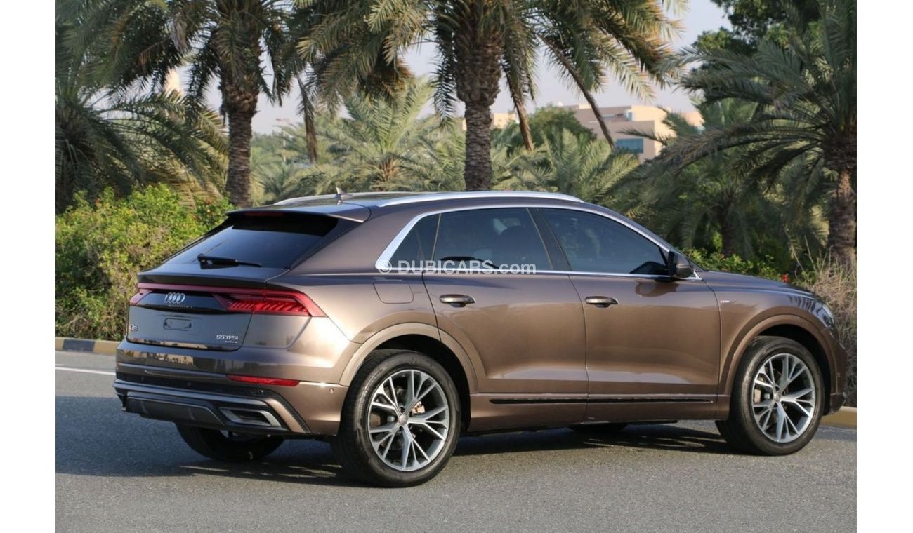 Audi Q8 55 TFSI quattro AUDI Q8 S-line 55 TFSI GCC 2019 FULL OPTION PERFECT CONDITION ORIGINAL PAINT UNDER W