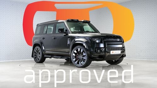 لاند روفر ديفندر P400 110 X 3.0L (5 Seater) 'X' Urban Widetrack | AED 5,597 PM | Warranty October 2027 | GCC
