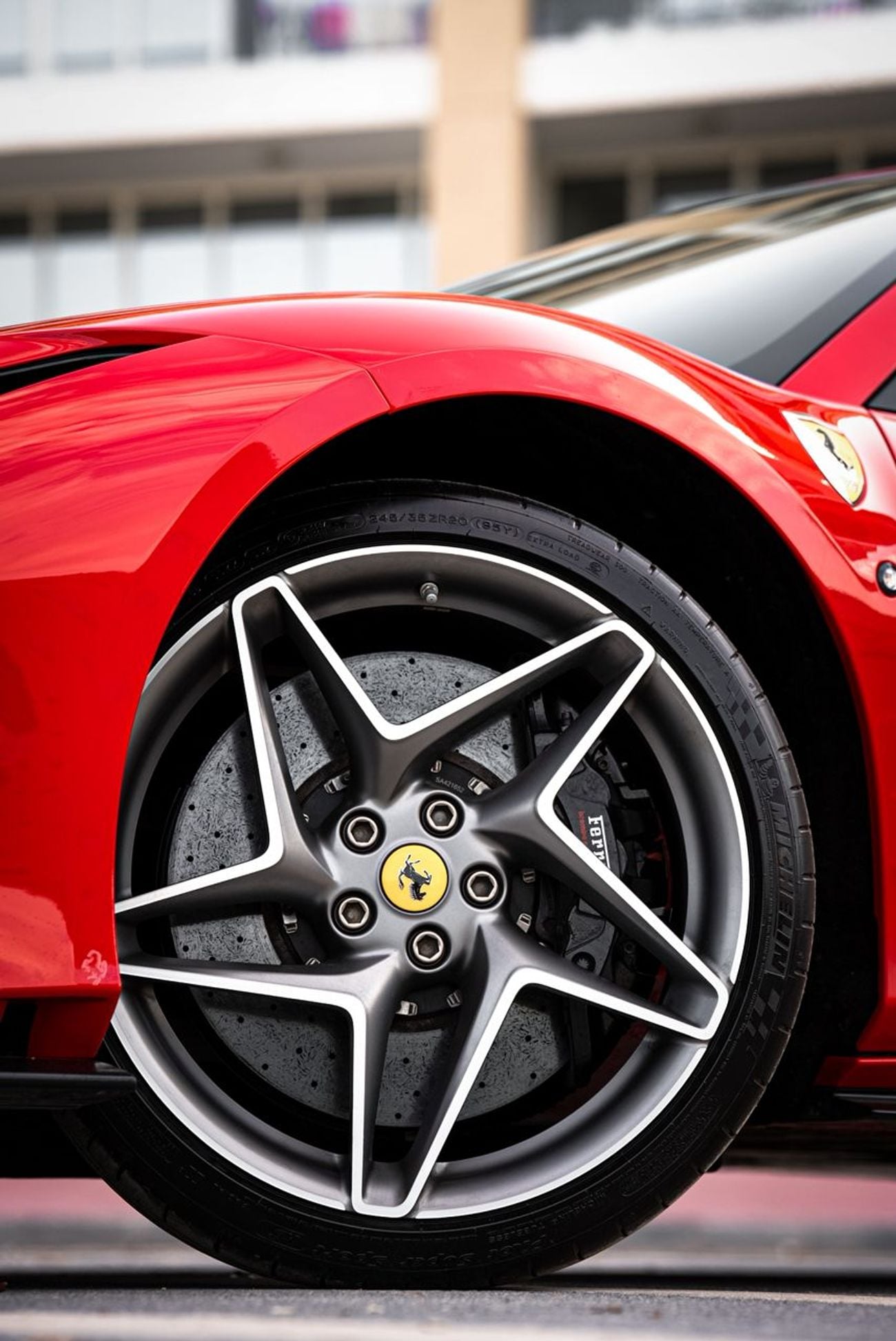 فيراري ف ٨ سبيدر Service History