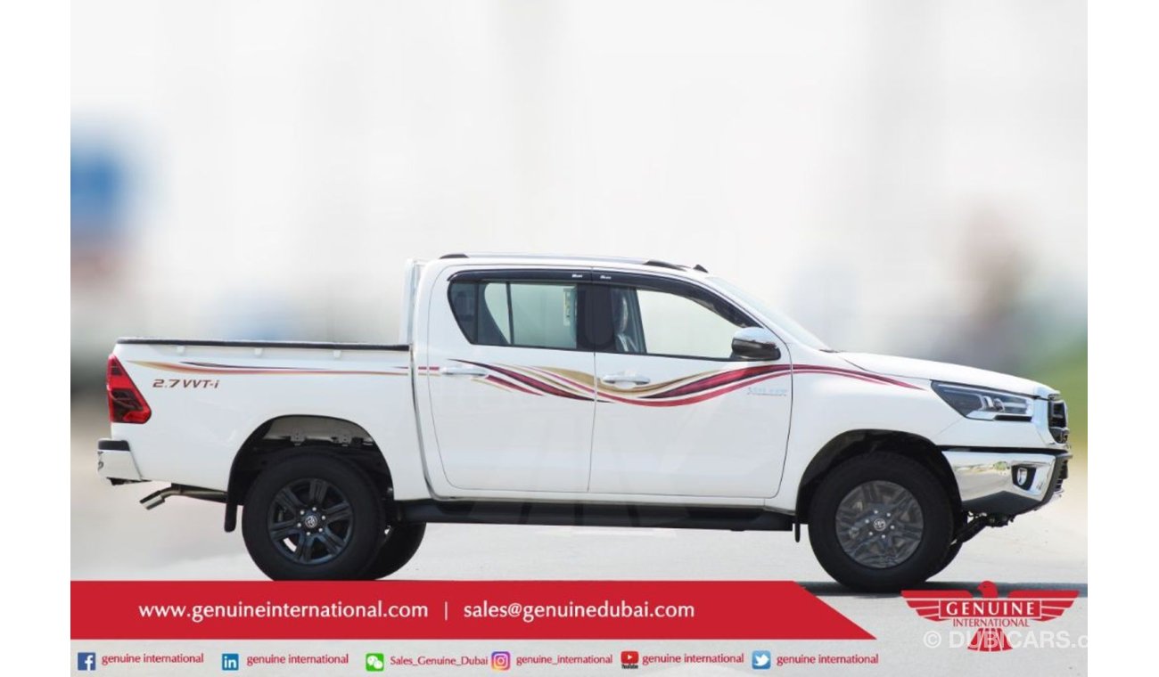 Toyota Hilux 2.7L   Fulloption 2021 Model push start with key less entry