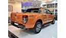 Ford Ranger EXCELLENT DEAL for our FORD Ranger 4x4 WILDTRAK 2017 Model!! in Orange Color! GCC Specs