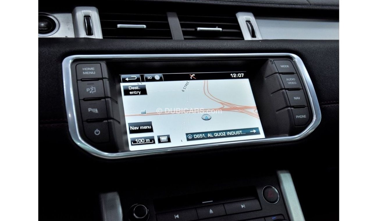 Land Rover Range Rover Evoque EXCELLENT DEAL for our Land Rover Range Rover EVOQUE ( 2015 Model ) in White Color GCC Specs