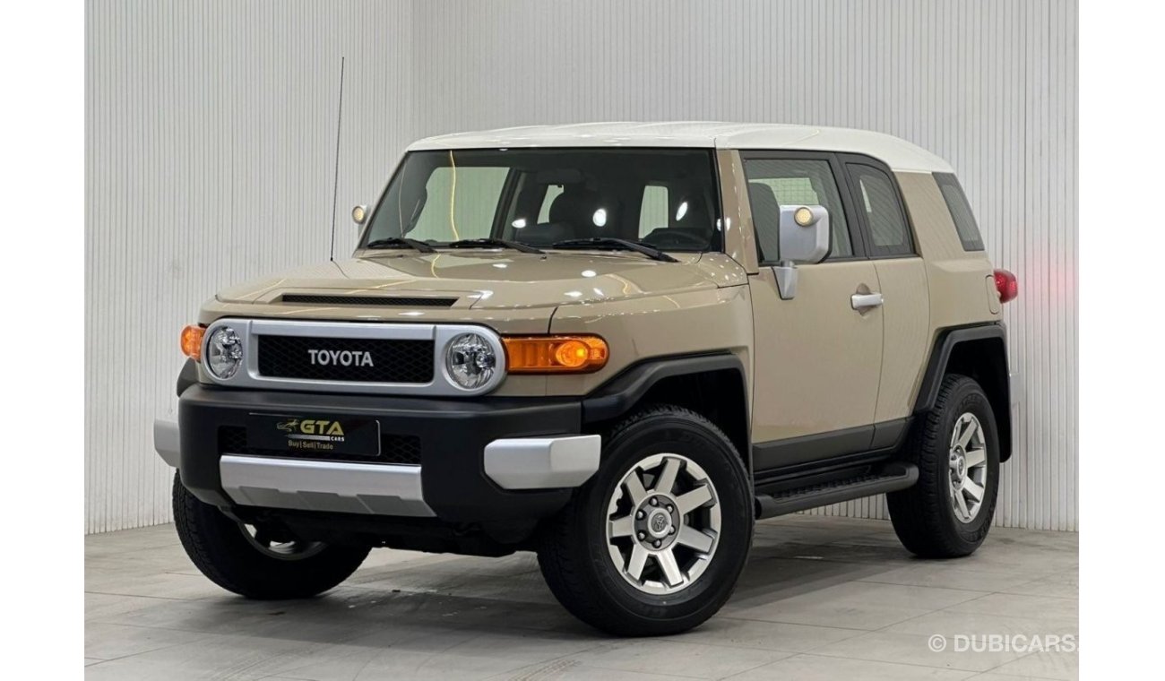تويوتا إف جي كروزر 2023 Toyota FJ Cruiser GXR, Feb 2026 Toyota Warranty, Feb 2027 Toyota Service Pack, Low Kms, GCC