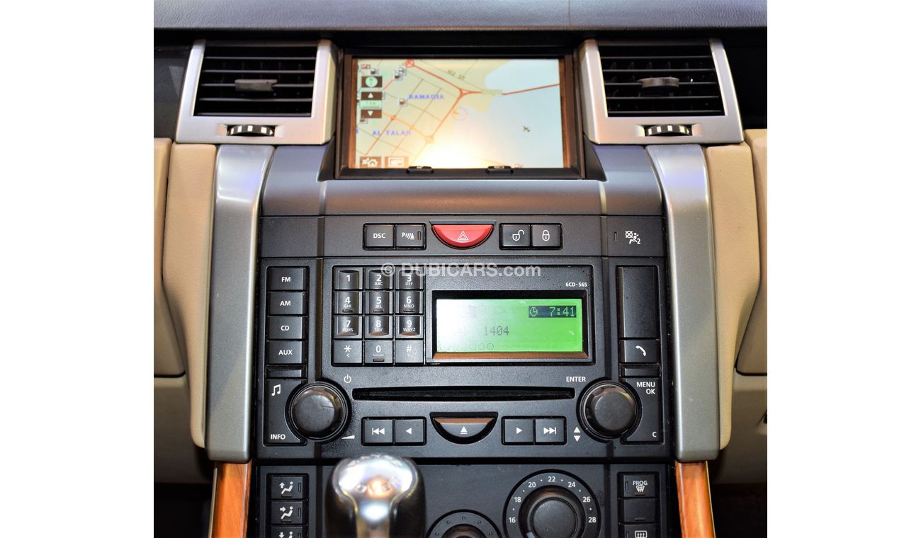 Land Rover Range Rover Sport With supercharge badge GCC Specs