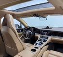 بورش باناميرا 4S 2.9L 2018 Porsche Panamera 4S, Full Porsche Service History, Sport Chrono Package, GCC2018 Porsch