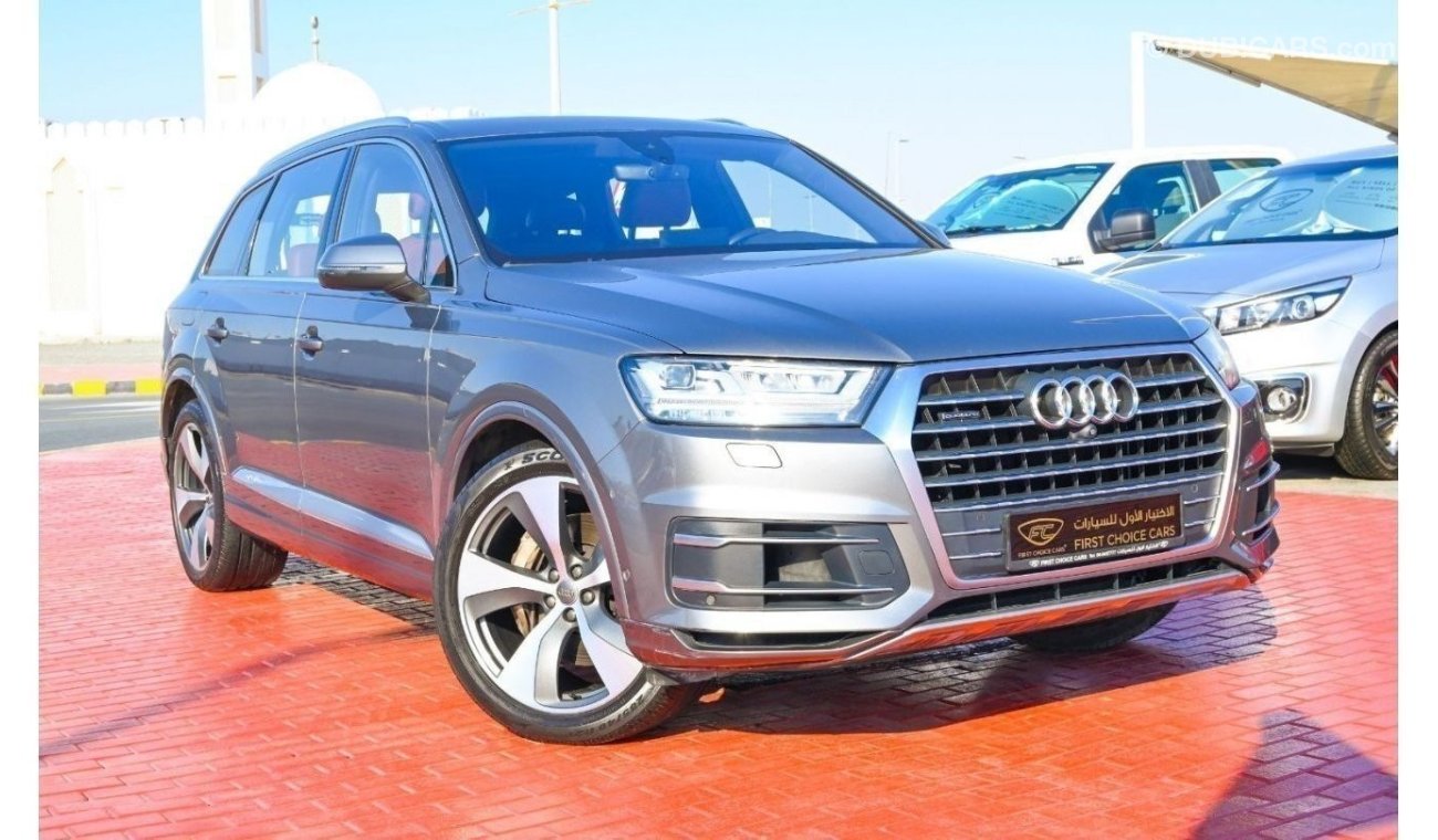 Audi Q7 45 TFSI quattro S-Line SUMMER OFFER | FREE: INSURANCE, WARRANTY, SERVICE CONTRACT AND MUCH MORE | A0