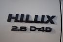 تويوتا هيلوكس 4x4 Diesel 2.8L A/T (right Hand)