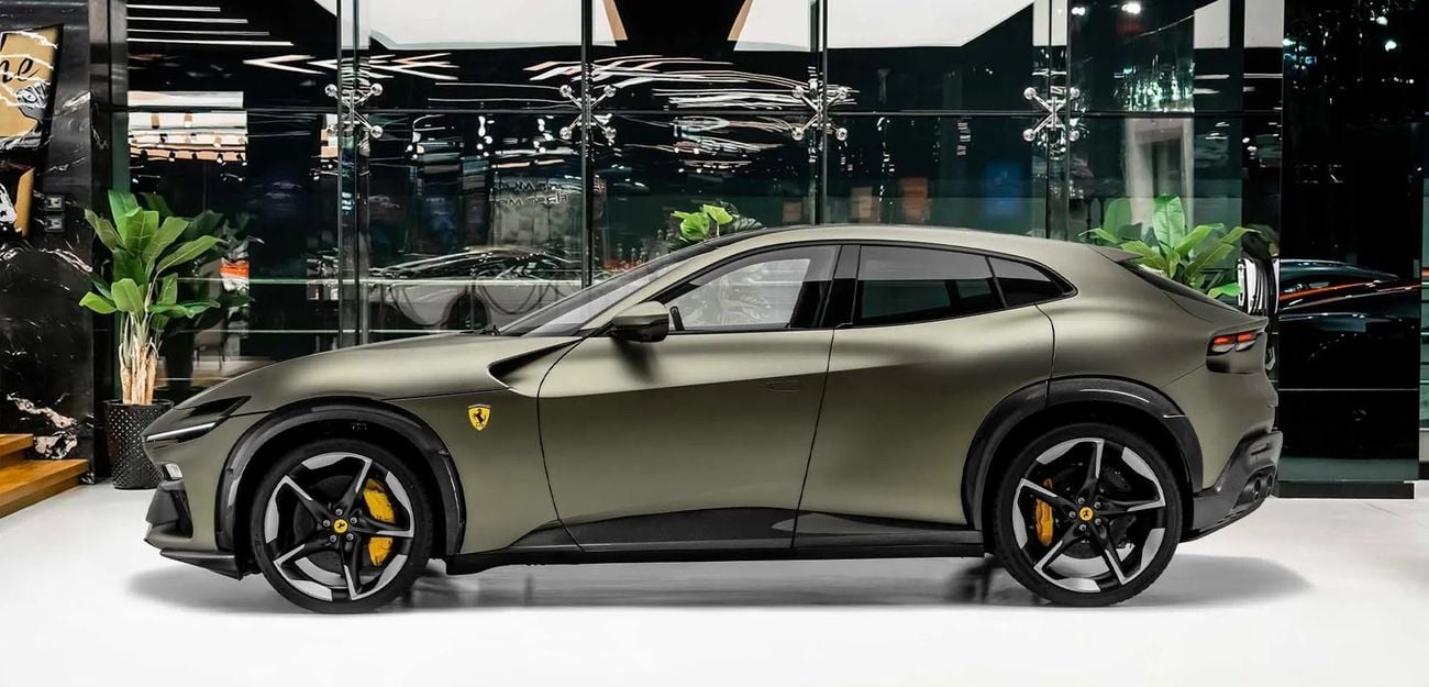 Ferrari Purosangue 6.5L V-12 Naturally Aspirated Engine