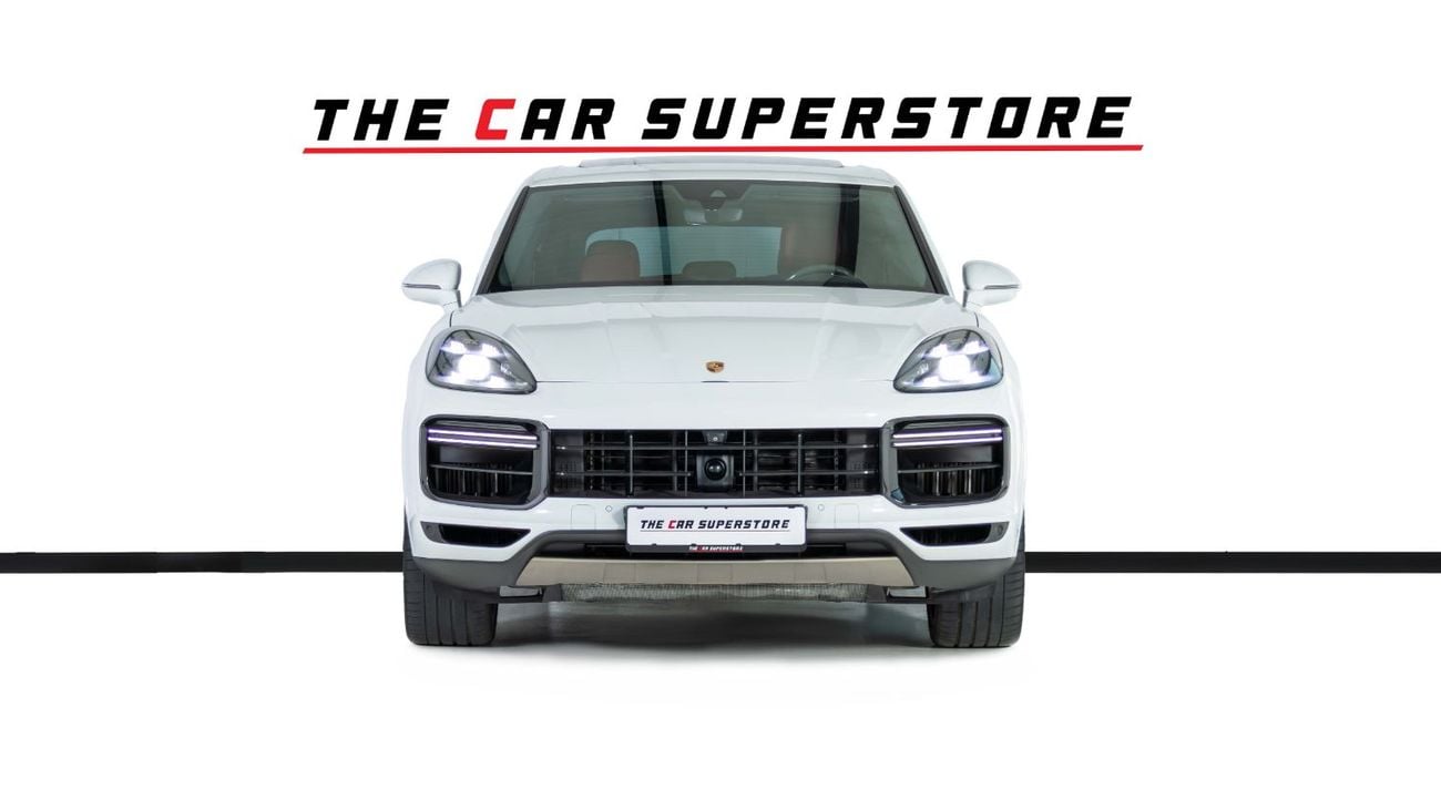 Porsche Cayenne Turbo 4.0L (550 HP) Special Order-Al Nabooda Warranty Until 10/2026-22 Inch Forged Rims