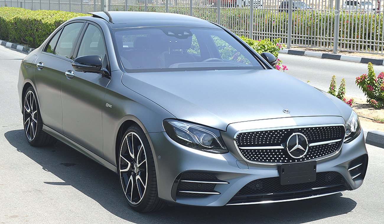 Mercedes-Benz E 43 AMG 3.0L, V6 Biturbo, GCC Specs with 2 Year Unlimited Mileage Warranty