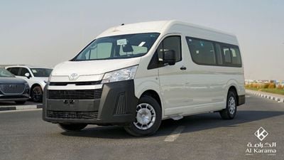 Toyota Hiace 2.8L Turbo | 13 Seater | 4 Doors | Sun Roof | Rear Camera | High Roof Van