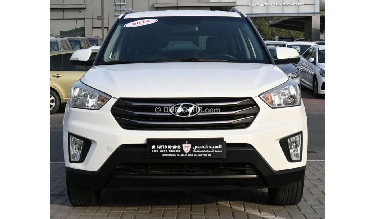 Hyundai Creta GCC EXCELLENT CONDITION WITHOUT ACCIDENT 2018