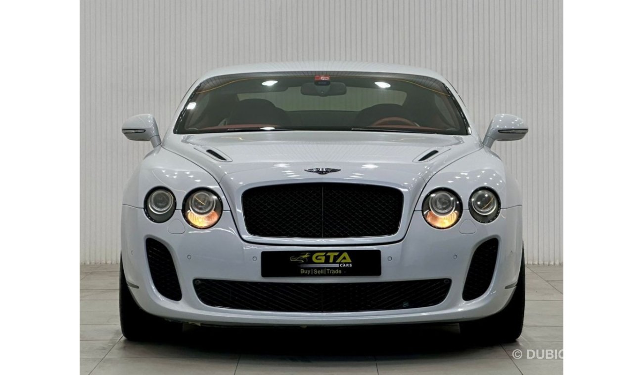 بنتلي كونتيننتال سوبرسبورتس 2010 Bentley Continental GT Supersports, Service History, Excellent Condition, GCC