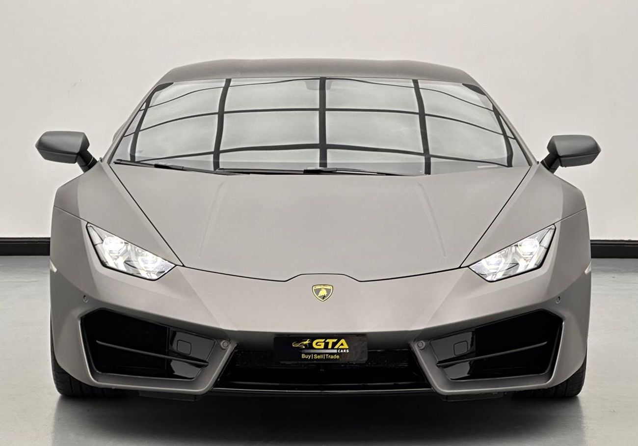 لامبورغيني هوراكان 2016 Lamborghini Huracan LP-580-2 Coupe, Lift Kit, Lamborghini Full Service History, GCC