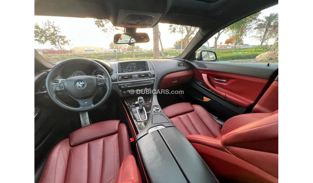 BMW 650i M Sport BMW 650 M KIT 2014 GCC IN LOW MILEAGE WITH DEALER WARRANTY