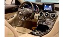 Mercedes-Benz C 200 2015 Mercedes C200, Warranty, AMG Exterior, Service History, Low KMs, GCC
