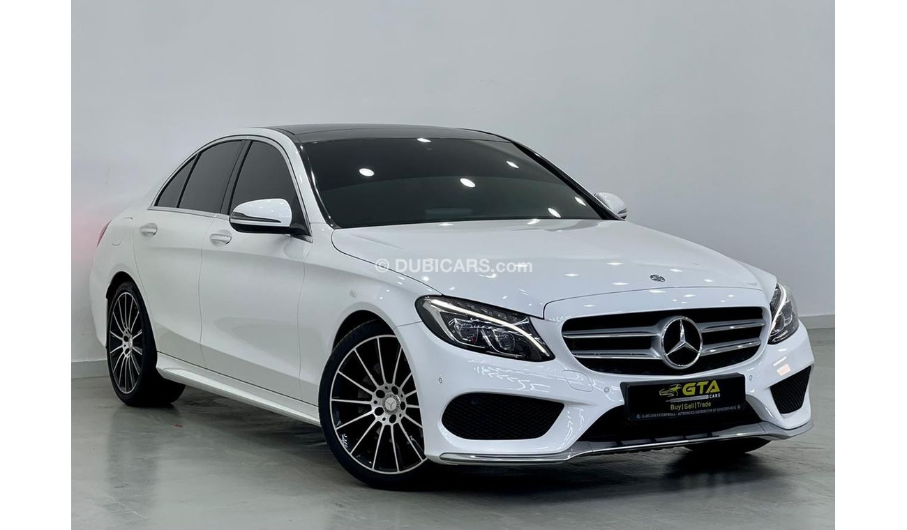Mercedes-Benz C 200 AMG Pack 2016 Mercedes-Benz C200 AMG, Warranty, Full Service History, GCC