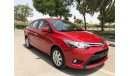 Toyota Yaris FULL SERVICE HISTORY- 2015 - GCC SPECS - AL FUTTAIM -