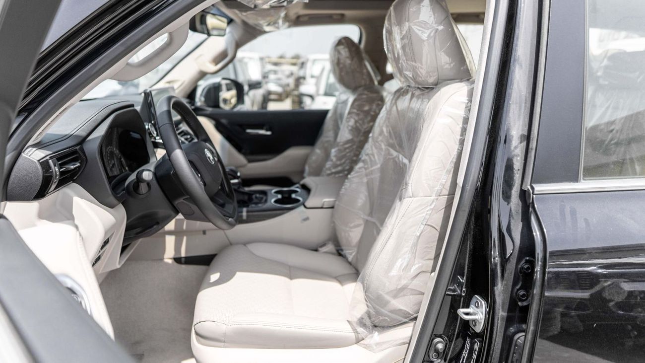 Toyota Land Cruiser 2025 Toyota Land Cruiser VX 4.0L AT Petrol (Black-Beige)
