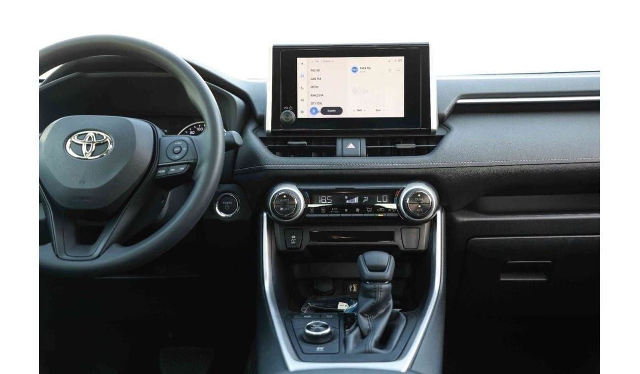 تويوتا راف ٤ 2024 تويوتا راف فور 2.5 هايبرد MID - أبيض بلاتيني لؤلؤي من الداخل أسود | للتصدير فقط