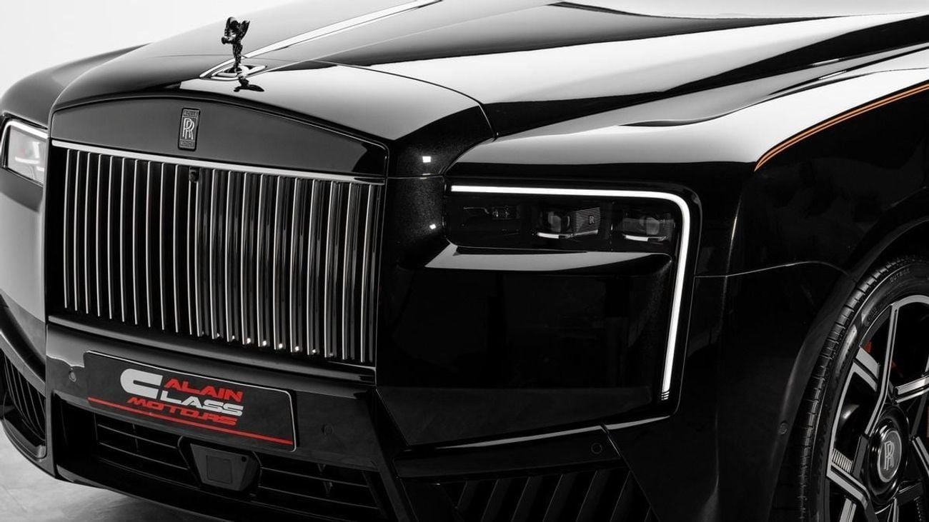 رولز رويس كولينان Black Badge - 2025 - GCC - Under Warranty and Service Contract
