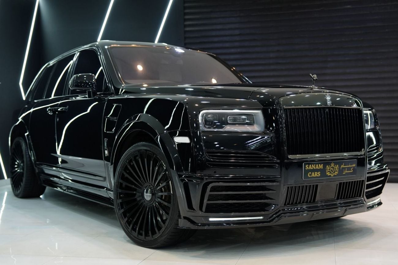رولز رويس كولينان 2023 Rolls-Royce Cullinan Black Badge Mansory ORIGINAL | Rear Screen | Bespoke Audio| Starlight!!