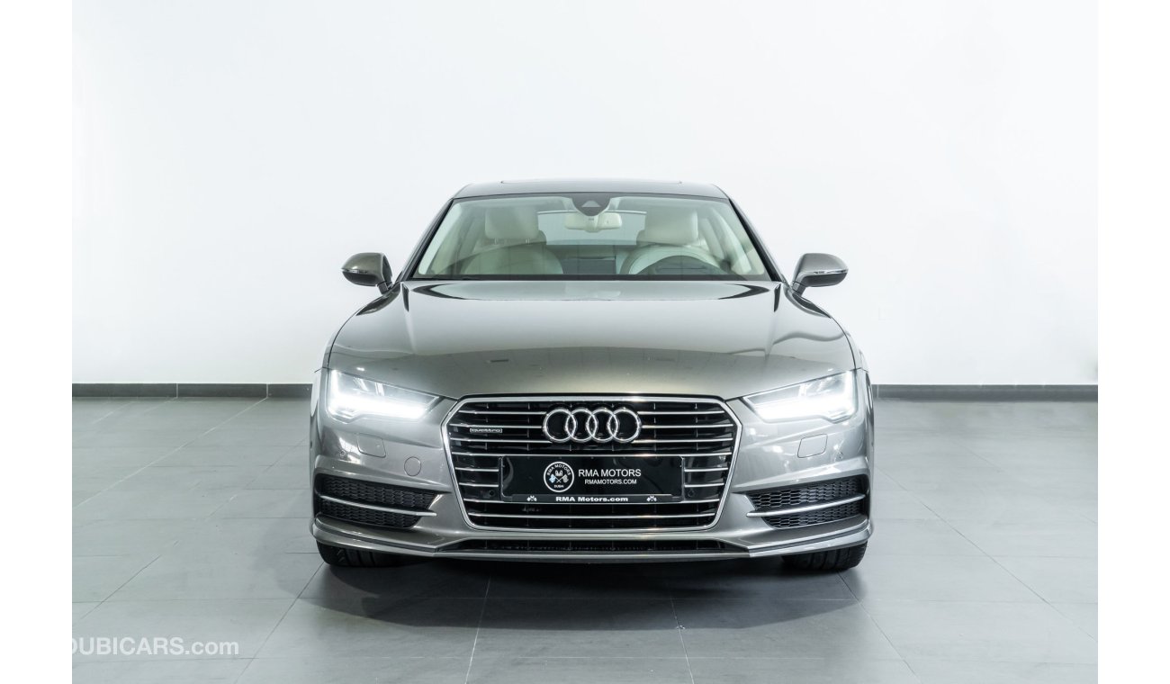 Audi A7 2015 Audi A7 3.0L V6 Supercharged S-Line / Full Audi Service History & Extended Audi Warranty