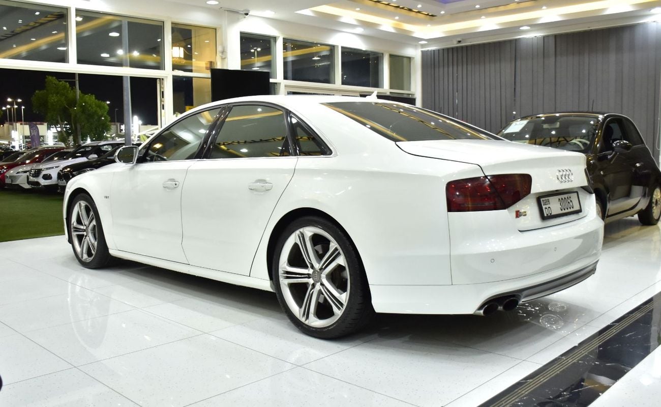 أودي S8 EXCELLENT DEAL for our Audi S8 TFSi ( 2013 Model ) in White Color Korean Specs
