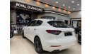 Maserati Levante Masarati Levanti GT hybrid GCC 2022 under warranty and service contract from agency