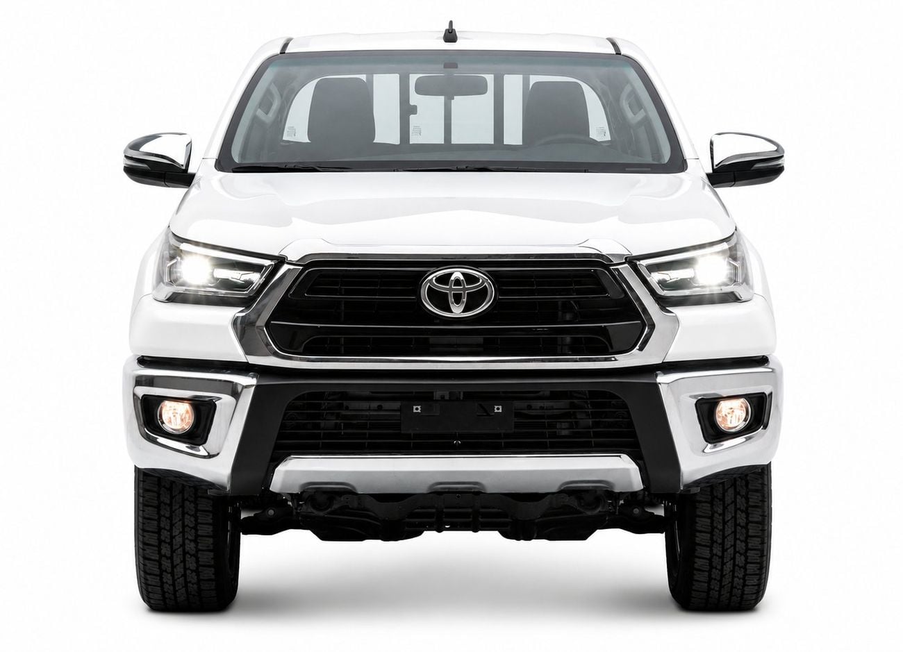 Toyota Hilux SR5 (NON GCC) ECTAI0015 - Toyota Hilux Double Cab -  2.7L Petrol Auto 4wd -  White - High Options