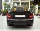 Mercedes-Benz C 63 AMG EXCELLENT DEAL for our Mercedes Benz C63 AMG ( 2013 Model ) in Black Color GCC Specs