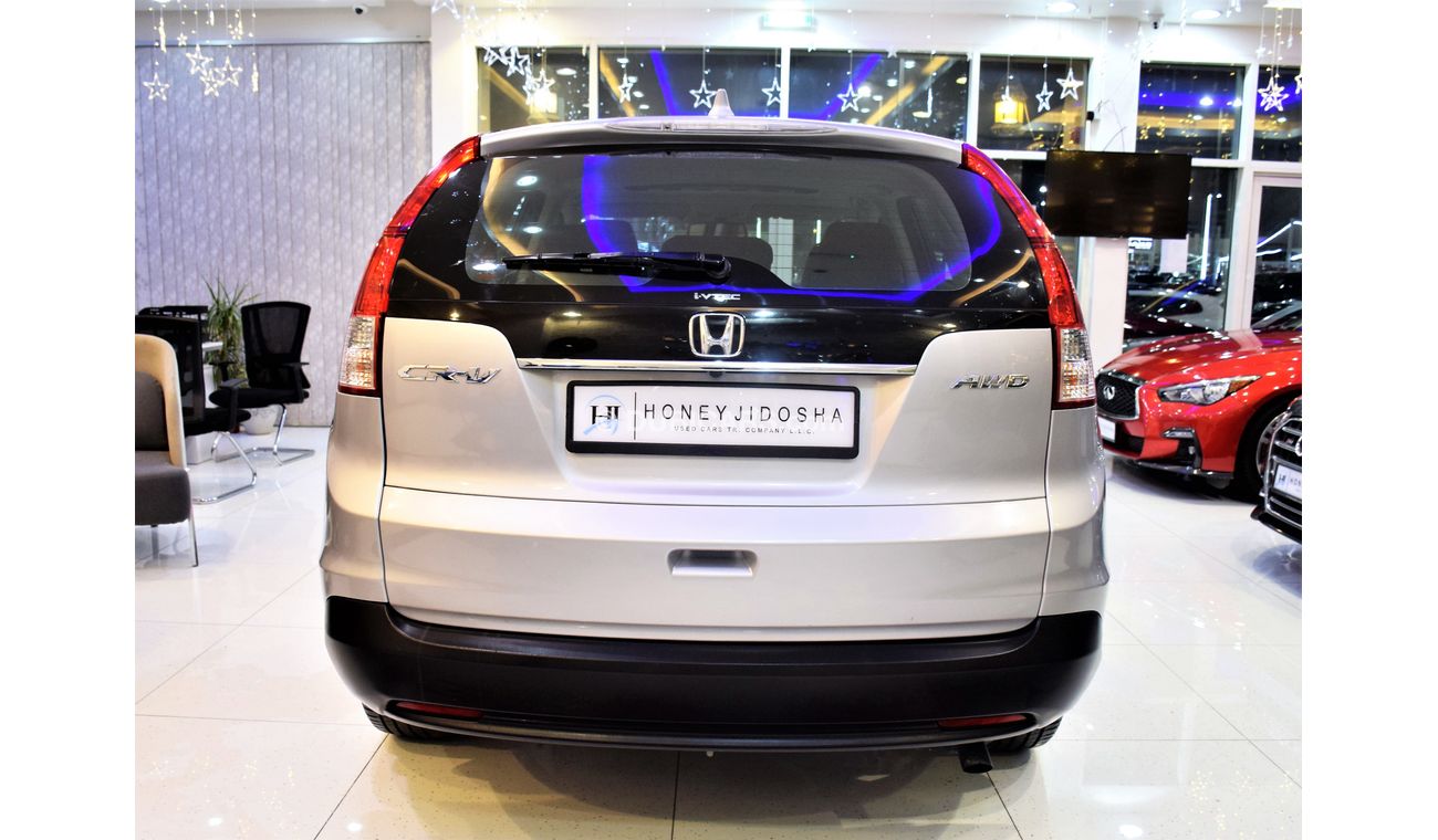 Honda CRV Full service Honda CR-V AWD 2013 GCC specs