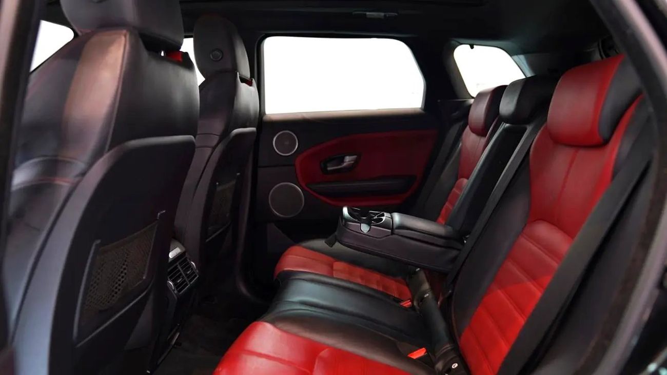 لاند روفر رانج روفر إيفوك SPECIAL || TOP RANGE || GCC || ACCIDENTS FREE || UNIQUE || RED INTERIOR