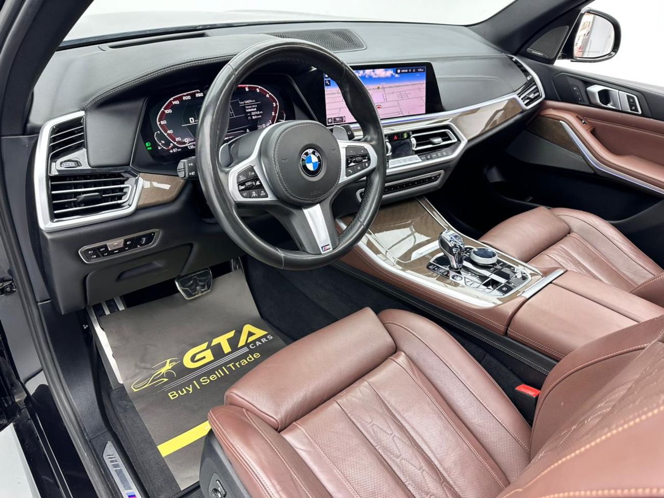 BMW X5 M50i 4.4L 2020 BMW X5 M50i M-Sport, 1 Year Unlimited Km Warranty, BMW Full Service History, GCC