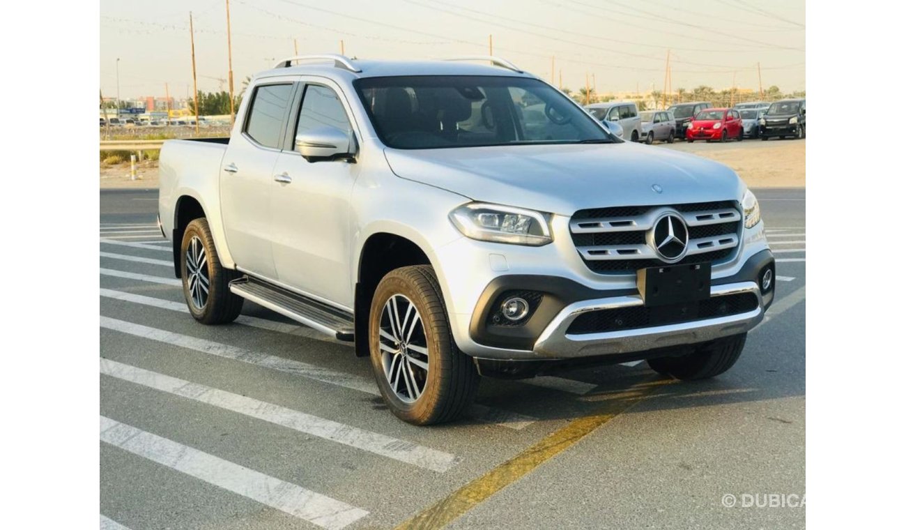 مرسيدس بنز X 250d Mercedes-Benz X 250d 4Matic Diesel Engine Model 2019 silver color full Option very clean and good Co