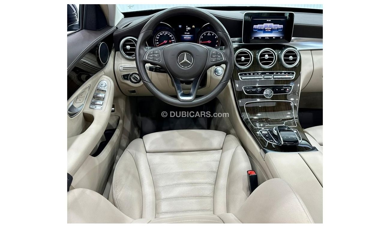 Mercedes-Benz C 200 Std 2015 Mercedes Benz C200 AMG, GCC