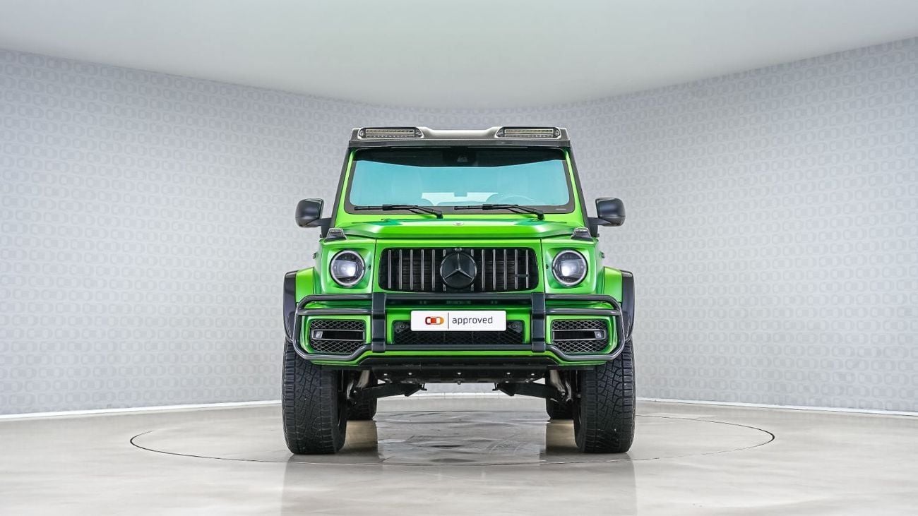 Mercedes-Benz G 63 AMG 4X4² Special Offer | AED 14,760 PM | Special Color, Warranty 2028 | G 63 AMG 4x4²