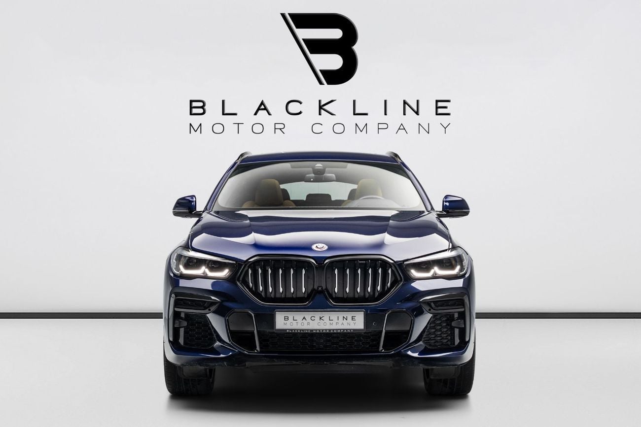 BMW X6 40i M Sport 3.0L 2023 BMW X6 xDrive40i, 2027 BMW Warranty + 2032 BMW Service Contract, Low KMs, GCC