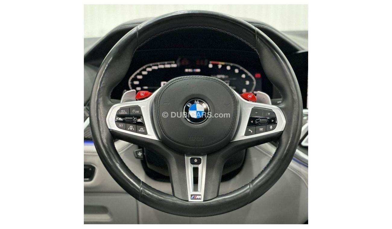 BMW X6M 2021 BMW X6M Competition, February 2024 BMW Warranty + Service Contract, Full Options, GCC