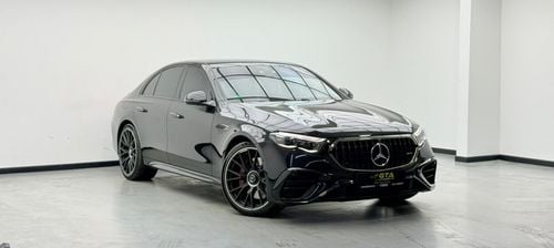 مرسيدس بنز E 53 AMG 4MATIC+ HIGH مرسيدس بنز E53 S AMG موديل 2026، ضمان مرسيدس بنز حتى 2030، مقصورة داخلية من ألياف الكربون، عداد كيلو