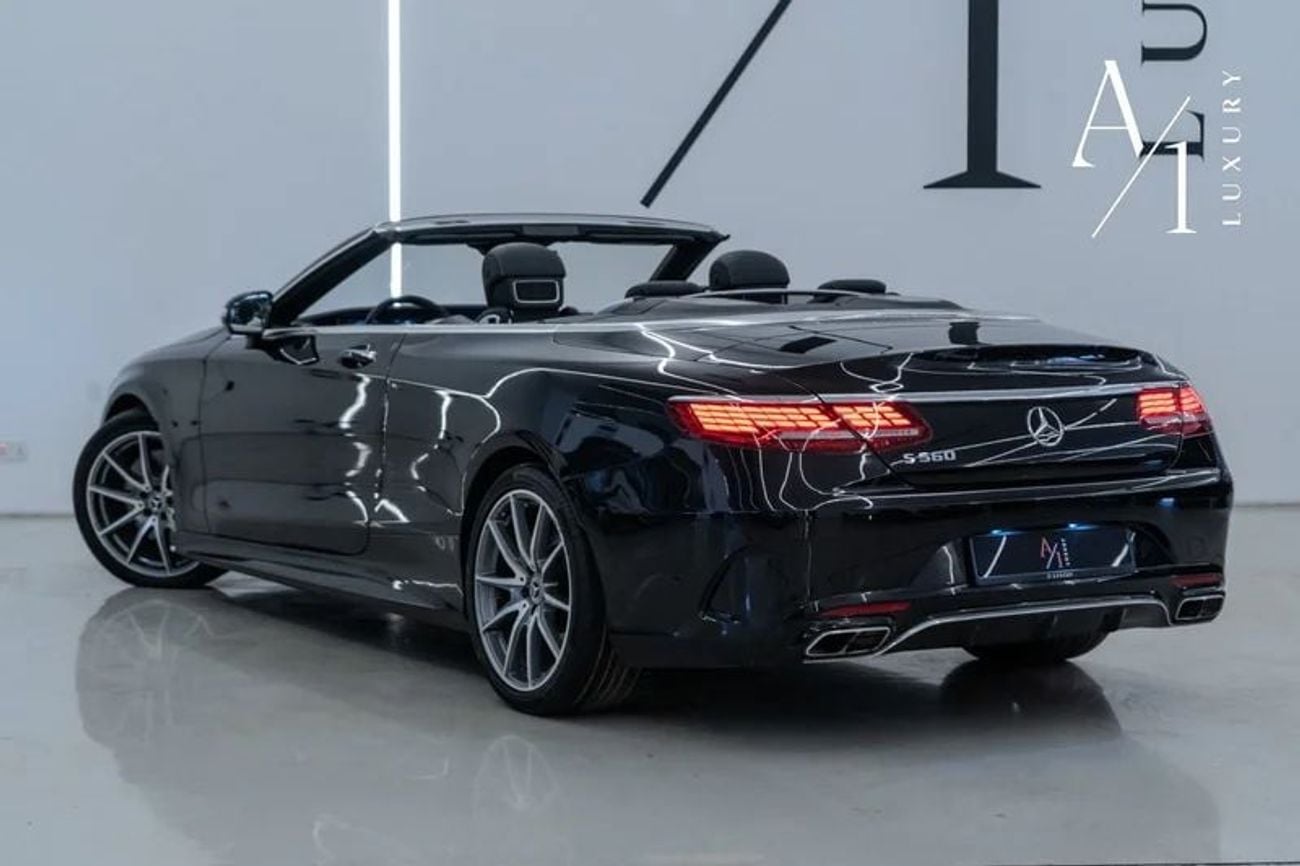 Mercedes Benz S560 AMG 2018 Mercedes Benz S560 AMG Cabriolet, Warranty, Fully Loaded, Very Low Kms, Excellent Condition