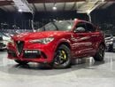 ألفا روميو ستيلفيو Quadrifoglio 2.9L (503 HP) 2018 Alfa Romeo Stelvio Q4, Warranty, Carbon Fiber Package, Excellent Con