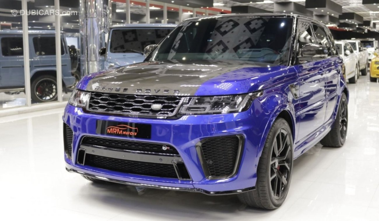 لاند روفر رانج روفر سبورت أس في آر RANGE ROVER SPORT SVR-2019-35000 KM