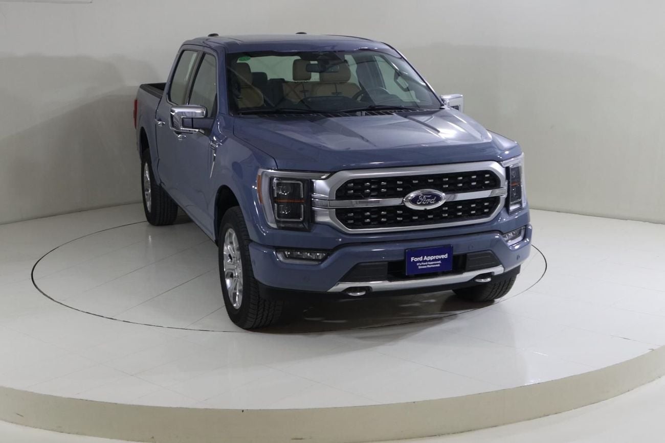 Ford F 150 Platinum 5.0L V8 1823EW F150 PLATINUM CREW 145'' 3.5L ECOBOOST AT LTHR W/O NAVIGATION