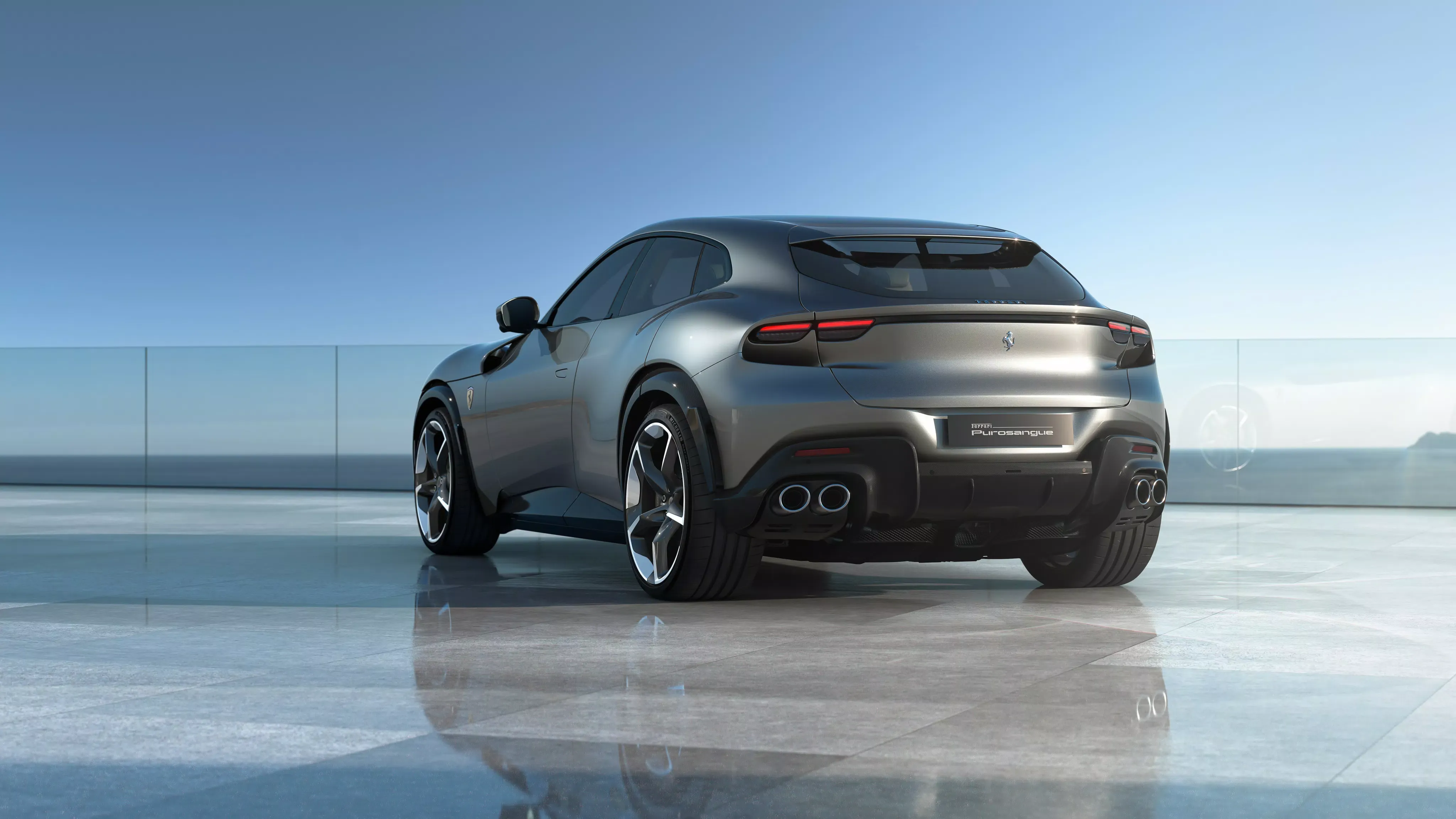 Ferrari Purosangue exterior - Rear Left Angled
